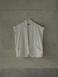 TINGGI  [ tall ] - vest 100%  linen