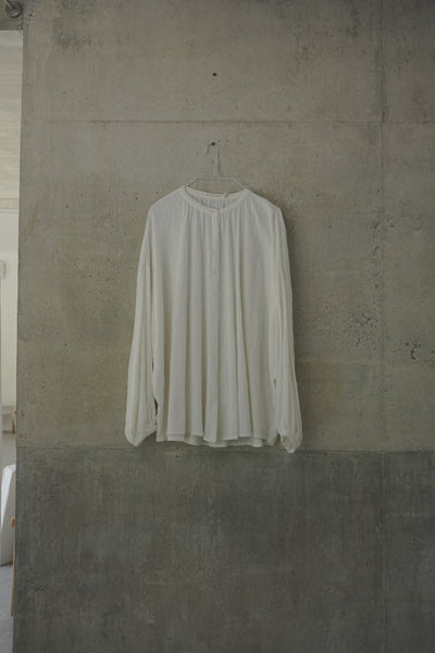 TERLALU [ too ]  -  structured rami cotton blouse