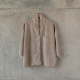 WAKTU [ time ] - jacket - 100% linen