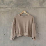 SESEH [ seseh ] - sweater - 100% terry cotton