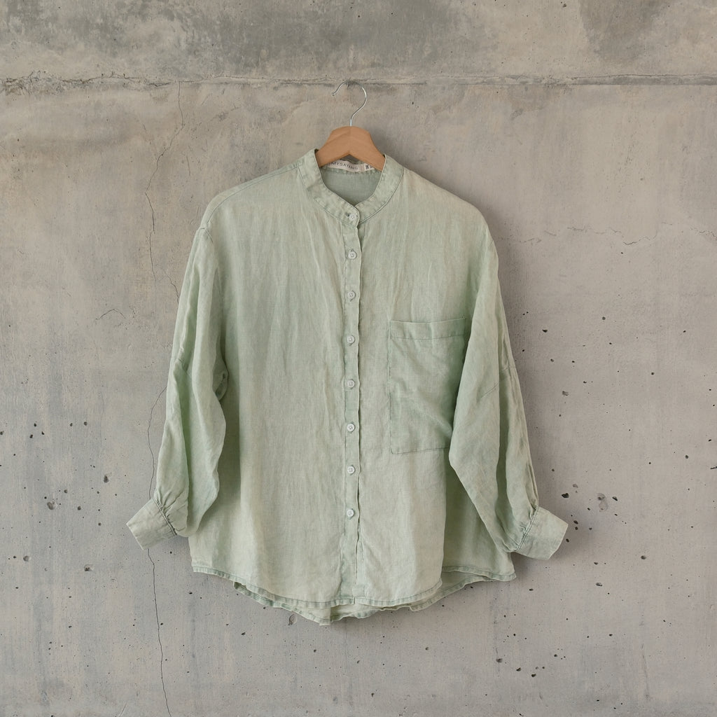 CANDI [ temple ]  -  blouse 100% linen