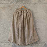 PURA [ sacred space ] - skirt with folds 100% linen