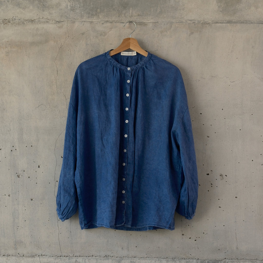 TERLALU [ too ]  -  blouse 100% linen