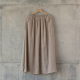 BUNGA [flower] - skirt - 100% linen