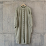 BAYU LONG [ wind ]  - dress long -  100% cotton zik zak