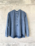 TITIK  [ point ] - HALF BUTTON SHIRT 100% TERRY COTTON