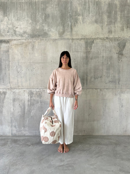 MINGGU [ weekend ] - weekender 100% cotton canvas