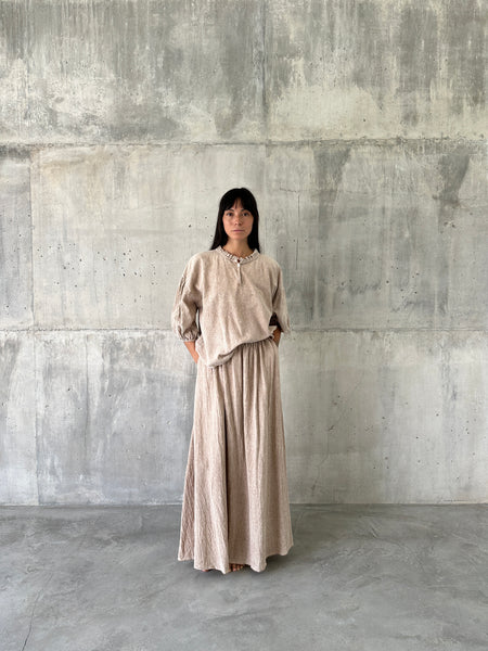 BUAT  [ create ] - BLOUSE - 100% NILA LINEN COTTON