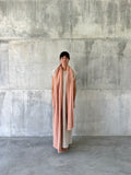 LAMBAT [ slow down ] - maxi dress - 100% terry cotton