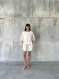 KELAPA [ coconut ] - shorts - 100% handloom cotton