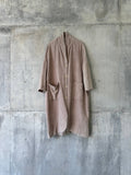 ADEM [ pure ] coat - 100% nila linen cotton