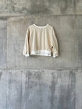 SESEH [ seseh ] - crop sweater - 100% handloom cotton
