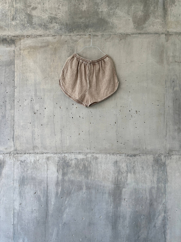 KELAPA [coconut] - shorts - 100% nila linen cotton