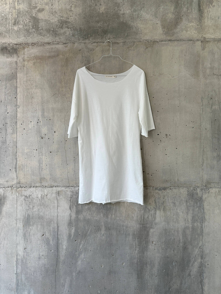 NALURI [ intuition ] - knee long t-shirt dress - 100% cotton