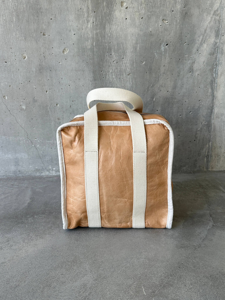 LUCU SMALL [ funny ] - weekender small - 100% cow leather