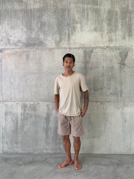 HITAM  [ black ] - men shorts 100% cotton