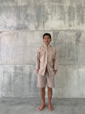 HITAM  [ black ] - men shorts 100% cotton