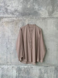 TITIK  [ point ] - HALF BUTTON SHIRT 100% COTTON