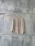 TITIK  [ point ] - HALF BUTTON SHIRT 100% LINEN