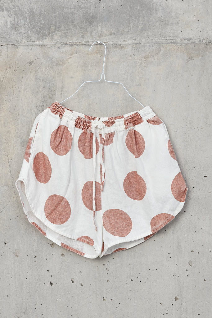 KELAPA [coconut] - 100% linen shorts