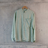 NILAI [ value ] full button - shirt 100% linen