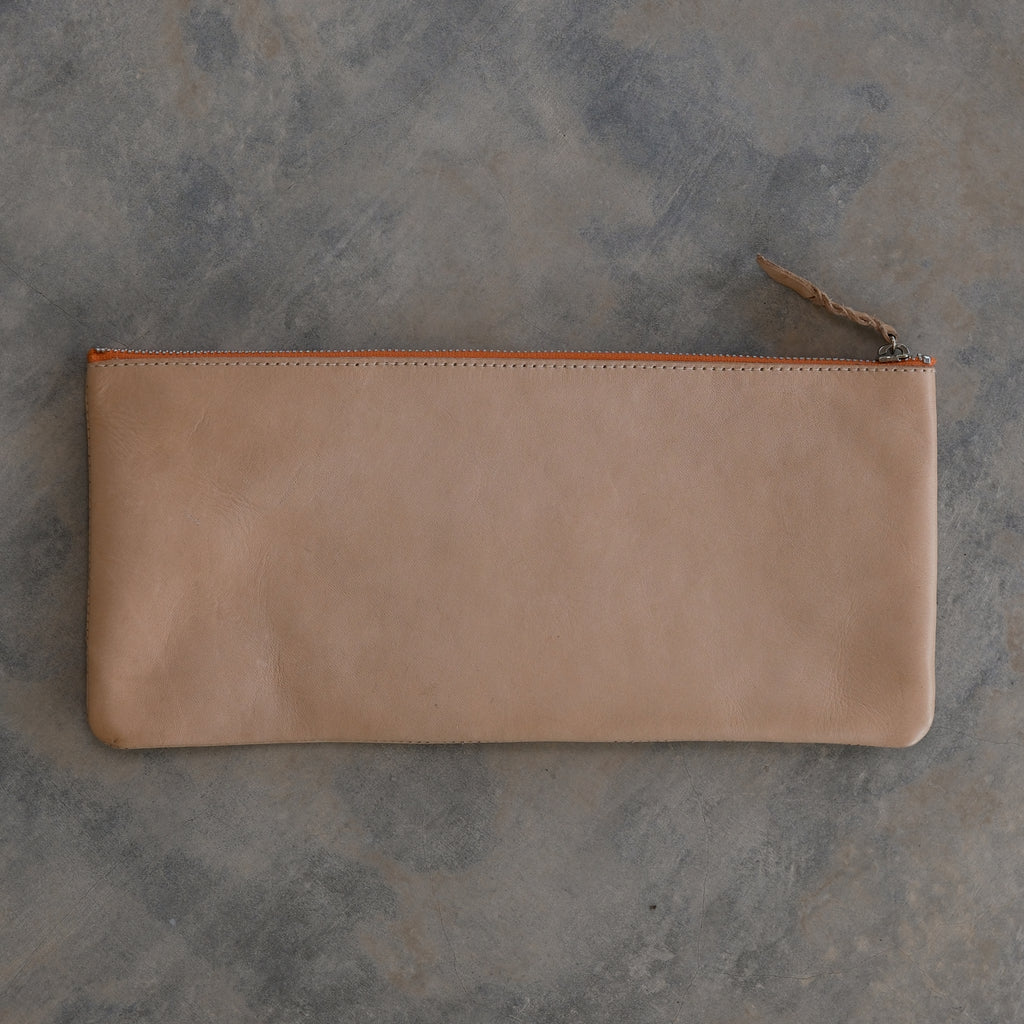 SRI [ goddess of rice ] - travel wallet 100% cow leather