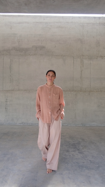 LIHAT [ see ]  -  blouse 100% cotton zik zak