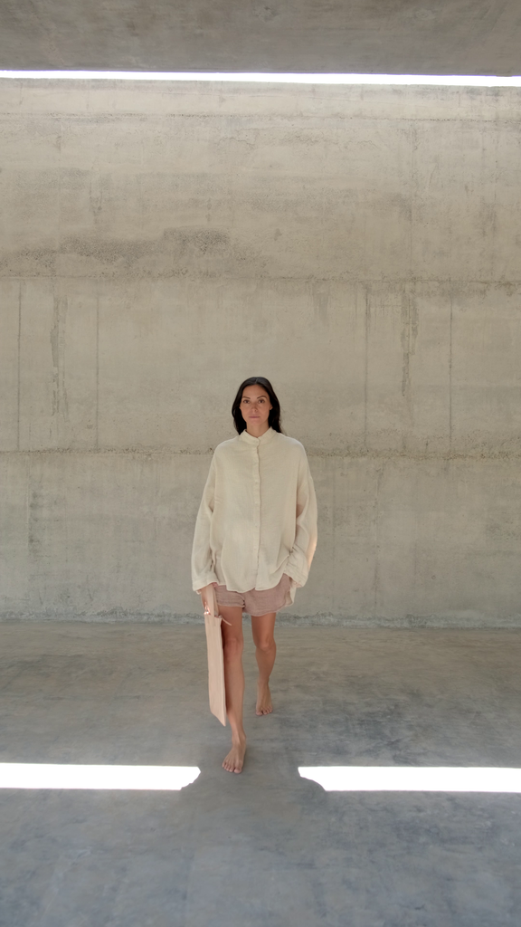 CANDI [ temple ]  - blouse 100% cotton zik zak