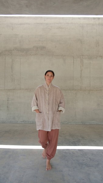 PACAR  [ boyfriend ] - blazer unisex - 100% linen