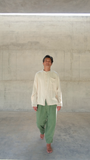 NURA  [ light ] - trouser 100% terry cotton