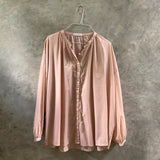 TERLALU [ too ]  - handdyed 100% cotton oversize blouse