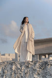 ADEM [ pure ] - coat handmade 100% raw linen