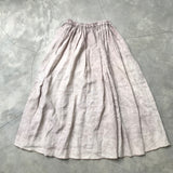 MAWAR [rose] - hand dyed linen skirt