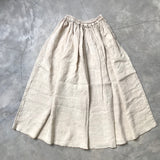 MAWAR [rose] - hand dyed linen skirt