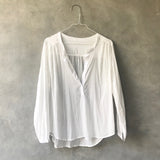 TIPIS  [thin]  - handdyed 100% cotton blouse