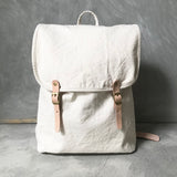 ANAK [young] - small stonewashed canvas backpack