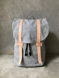 NANAS [pineapple] - stonewashed canvas backpack